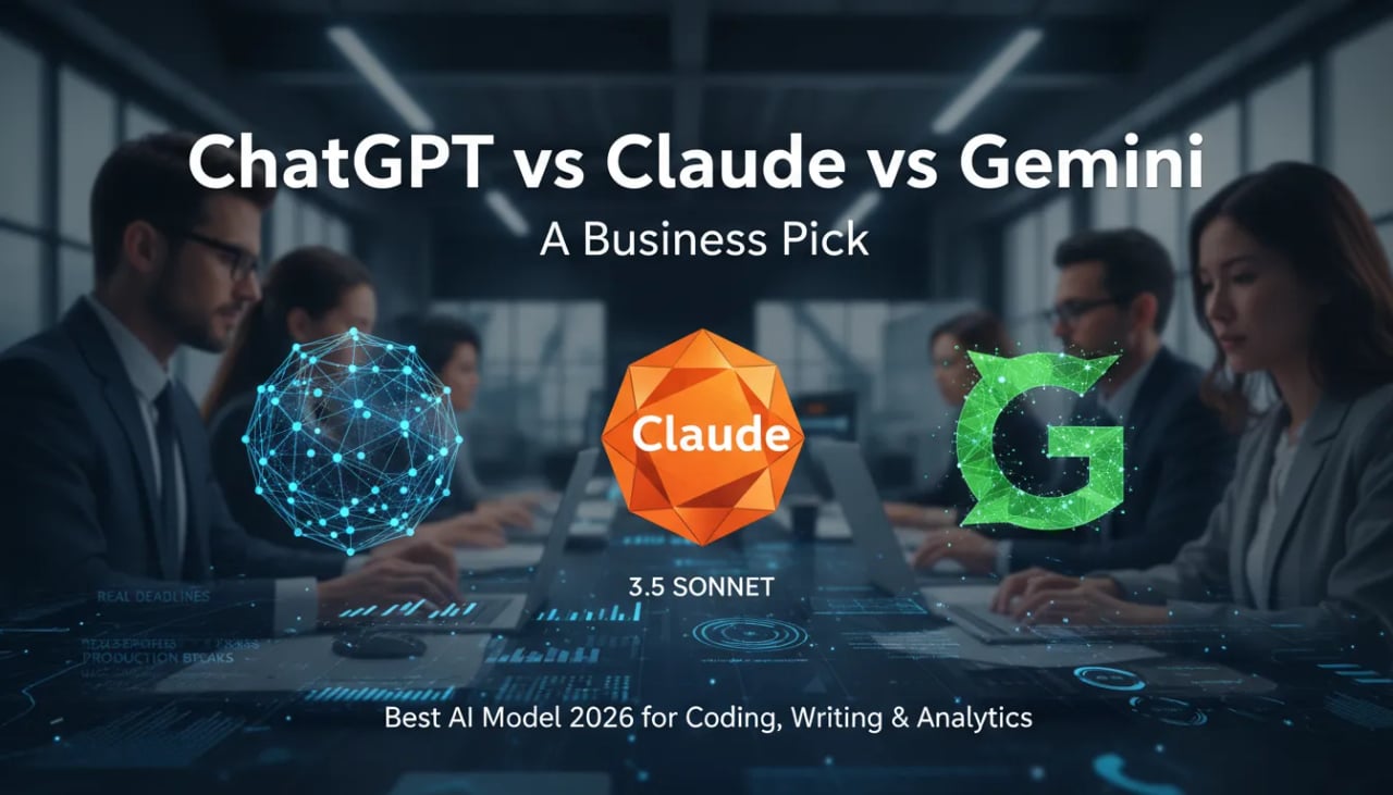 ChatGPT vs Claude vs Gemini: a business pick Cover