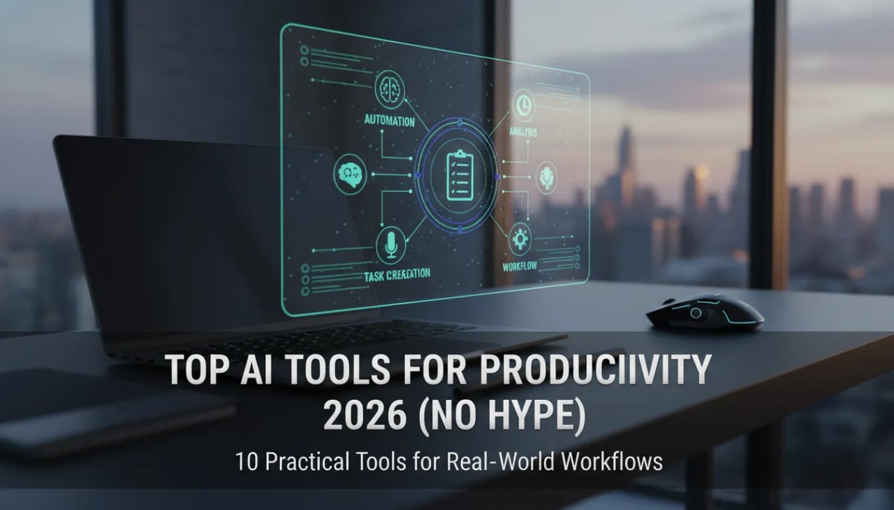 My Top AI Productivity Tools to Master in 2026 Cover